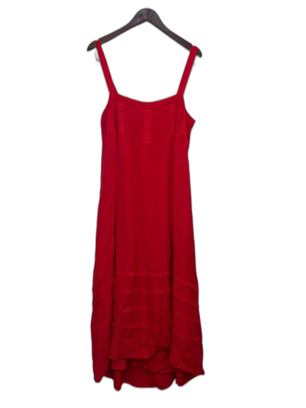 J.Crew Women's Sleeveless Pintuck Midi Dress Size Large - Picture 3 of 8
